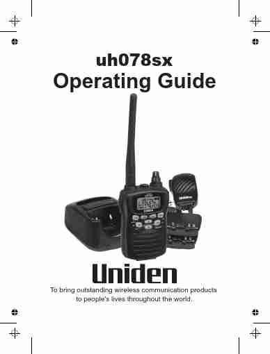 Uniden Portable Radio uh078sx-page_pdf